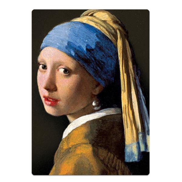 Imagem de Quebra-cabeça 500pç Nano Moça Brinco Pérola Johannes Vermeer