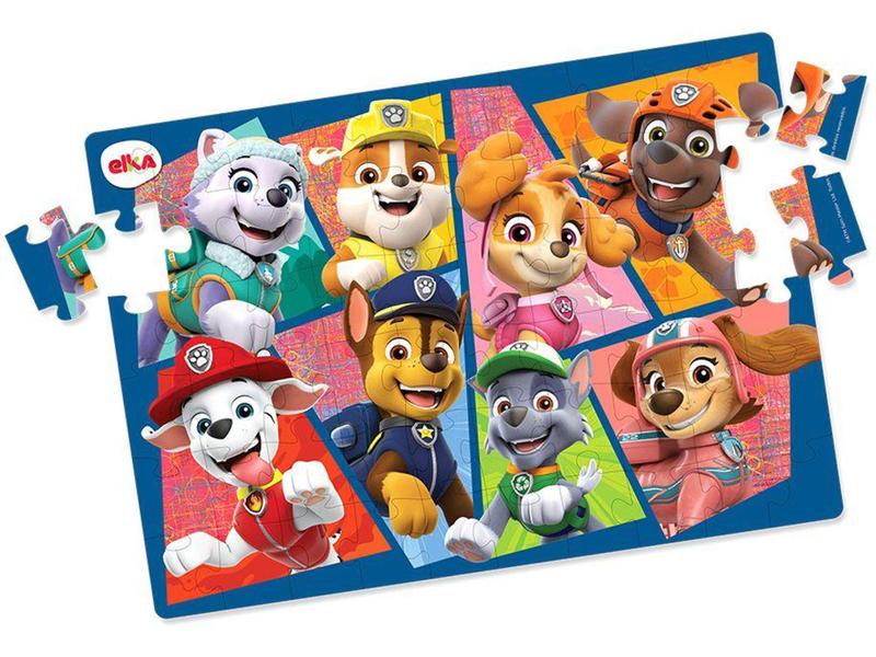 Imagem de Quebra-cabeça 60 peças Patrulha Canina Puzzle Play - Lente Mágica Elka