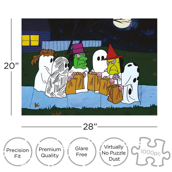 Imagem de Quebra-Cabeça Aquarius Peanuts Trick or Treat - 1000 Peças