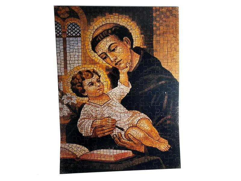 Imagem de Quebra-Cabeça Arte Religiosa Santo Antônio Pádua 150 Peças