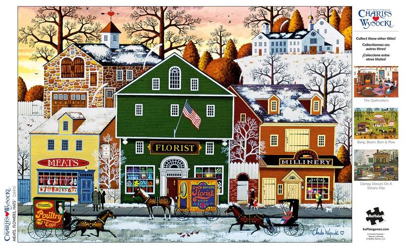 Imagem de Quebra-cabeça Buffalo Games Charles Wysocki 300 peças