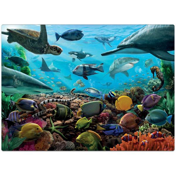 Imagem de QUEBRA-CABECA Cartonado Criaturas Marinhas 1000PCS