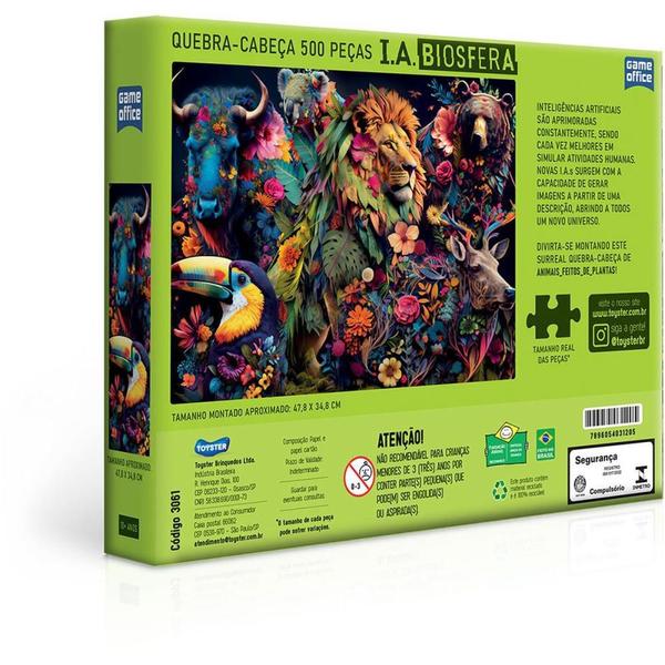 Imagem de QUEBRA-CABECA Cartonado IA Biosfera 500PCS