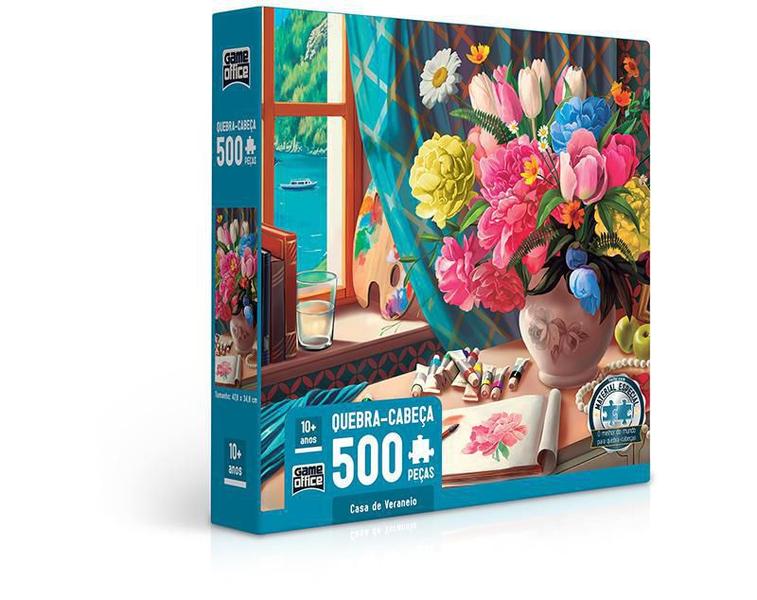 Imagem de Quebra-Cabeça Casa De Veraneio 500 Peças Toyster