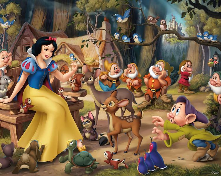 Imagem de Quebra-cabeça Ceaco Disney Princess Snow White 1000 peças