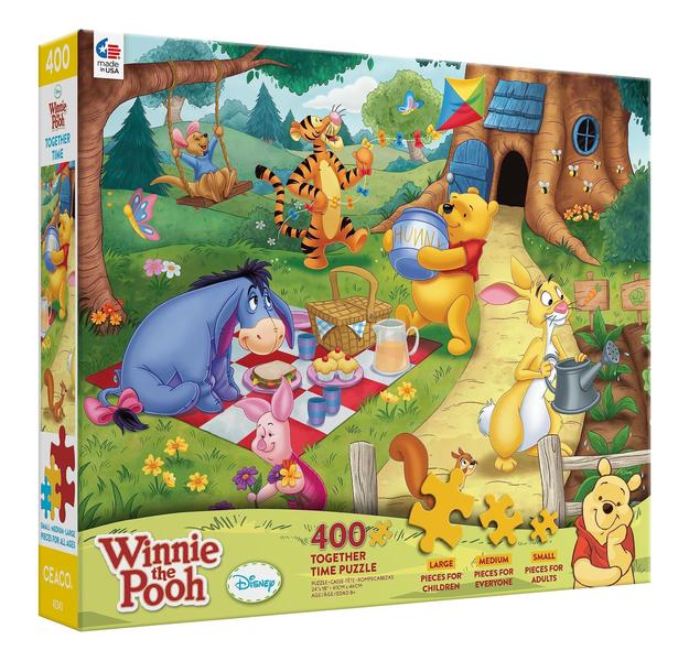 Imagem de Quebra-cabeça Ceaco Disney Together Time Winnie The Pooh 400 unidades