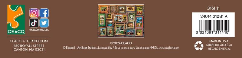 Imagem de Quebra-cabeça Ceaco Rustic Frames 1000 peças