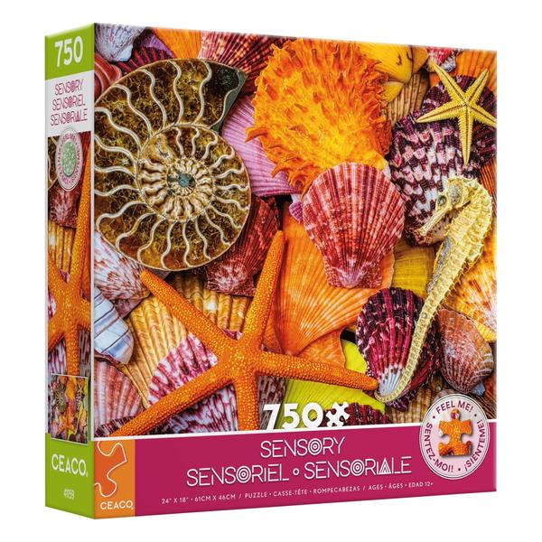 Imagem de Quebra-cabeça Ceaco Sensory Starfish and Shells 750 peças