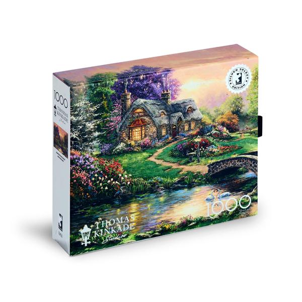 Imagem de Quebra-cabeça Ceaco Silver Select Thomas Kinkade 1000 peças