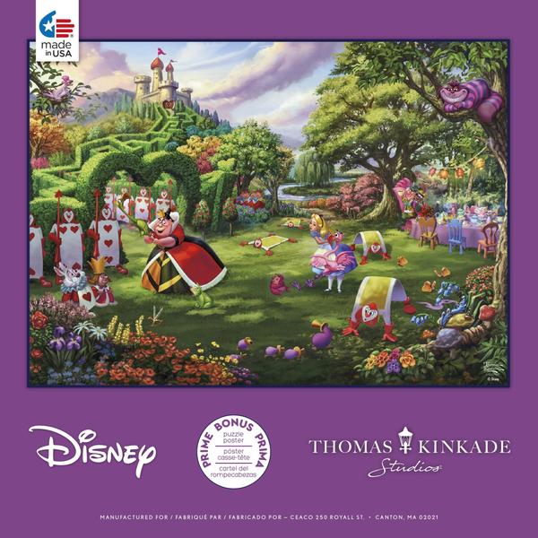 Imagem de Quebra-cabeça Ceaco Thomas Kinkade Disney Queen of Hearts 1000 unidades