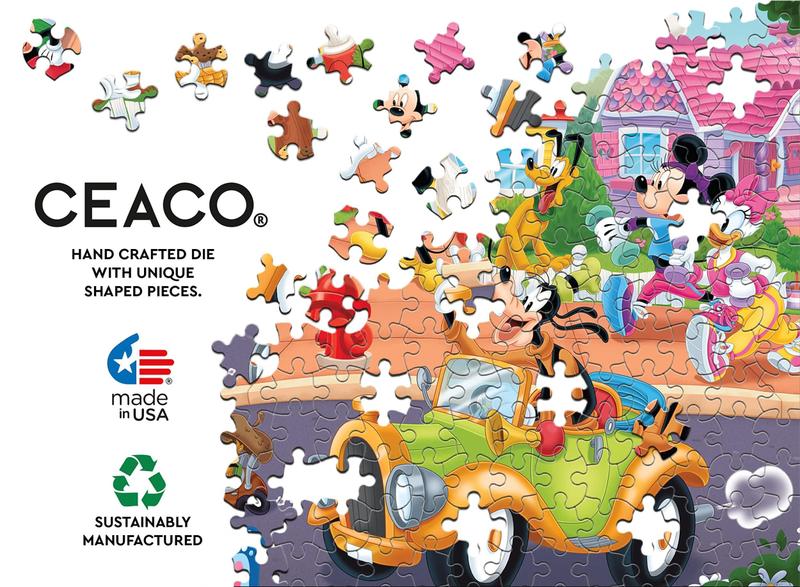 Imagem de Quebra-cabeça Ceaco Together Time Disney Mickey 400 peças