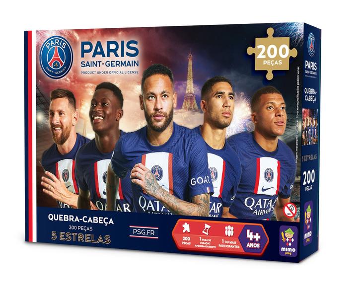 Imagem de Quebra Cabeça Colecionável PSG - 5 Estrelas 200 peças