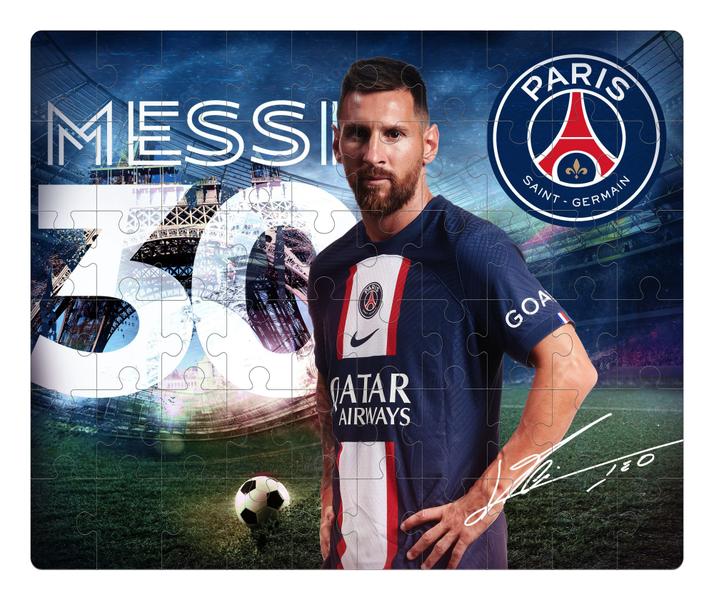 Imagem de Quebra Cabeça Colecionável PSG - Messi 60 peças