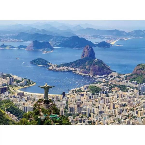 Imagem de Quebra Cabeça Cristo Redentor Brasil 1000 Peças 1042 GGB