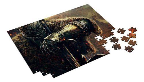 Imagem de Quebra Cabeça Dark Souls Personalizado 120 Peças