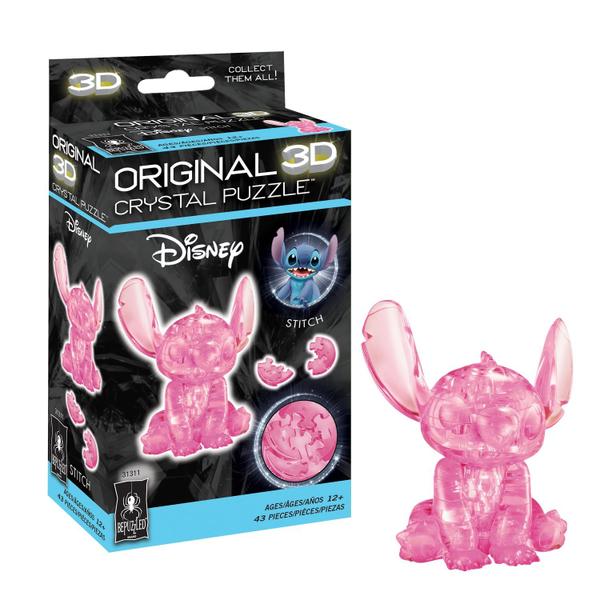 Imagem de Quebra-cabeça de cristal 3D BePuzzled Disney Stitch Original