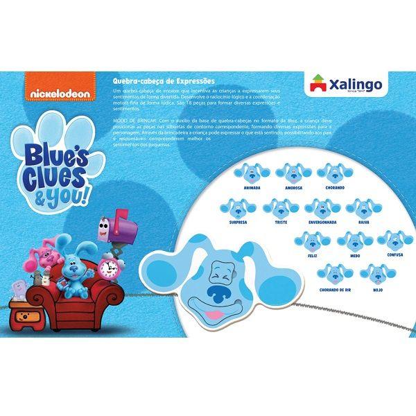 Imagem de QUEBRA-CABECA de Expressoes Blues Clues Xalingo