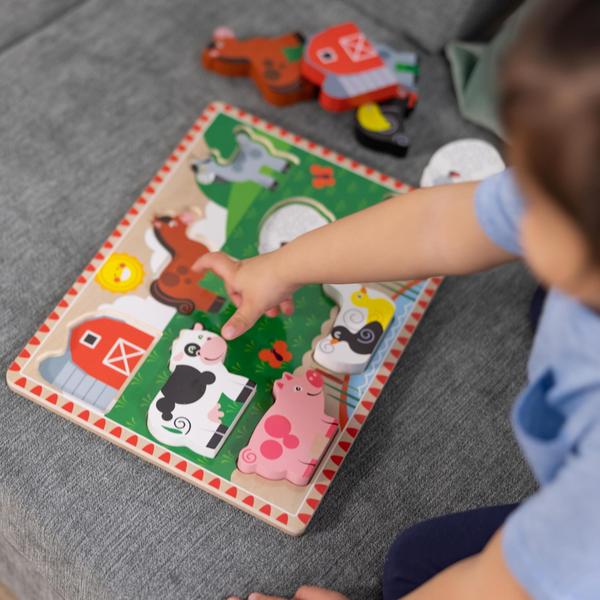 Imagem de Quebra-Cabeça de Fazenda Melissa & Doug