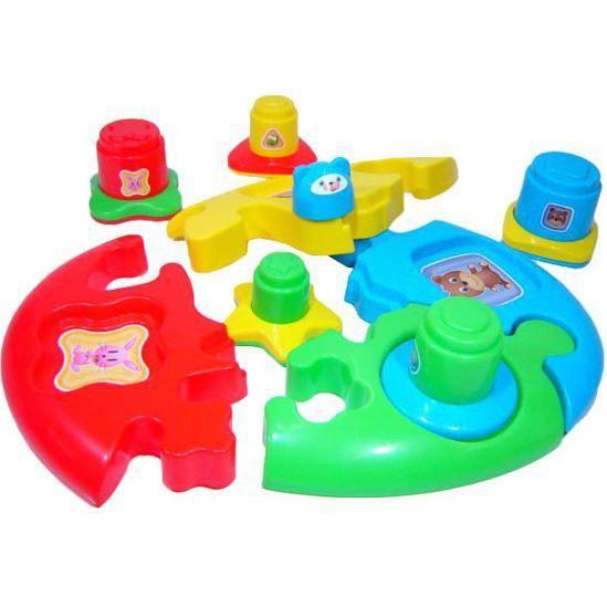 Imagem de Quebra Cabeça Didático Duo Baby Puzzle - Calesita