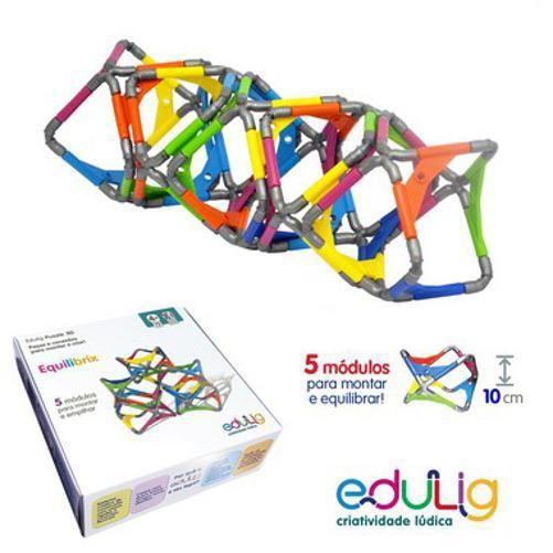 Imagem de Quebra-Cabeça Edulig Puzzle 3D Equilibrix - 75 Peças