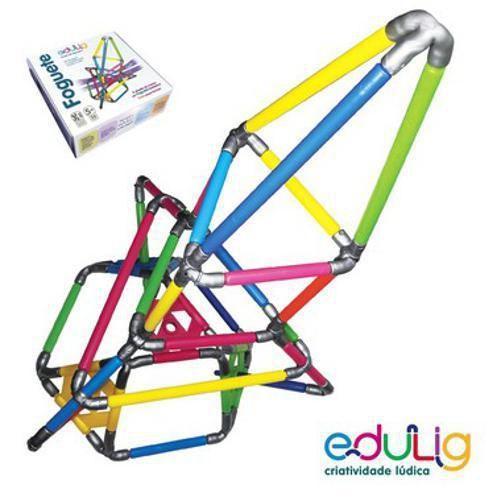 Imagem de Quebra-Cabeça Edulig Puzzle 3D Foguete  - 50 Peças