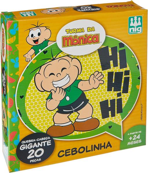 Imagem de Quebra Cabeça Gigante Turma da Mônica Cebolinha 0777 - Nig