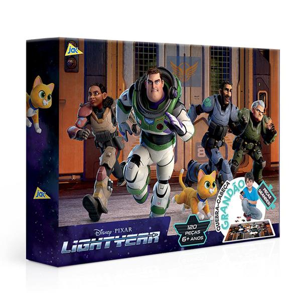 Imagem de Quebra cabeça grandão  lightyear 120 peças