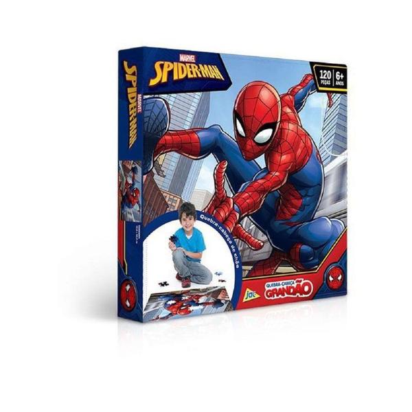 Imagem de Quebra Cabeça Grandão Spider Man 2396 - Toyster