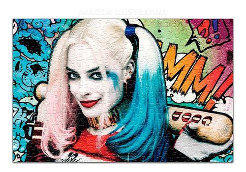 Imagem de Quebra Cabeça Harley Quinn Personalizado 120 Peças 001