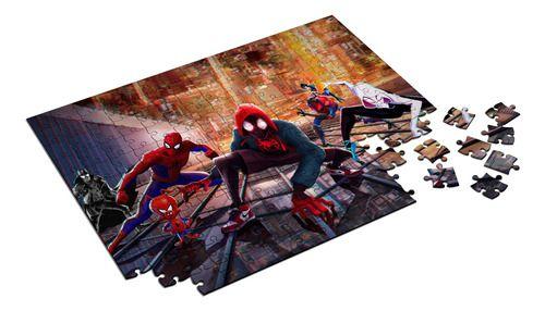 Imagem de Quebra Cabeça Homem-Aranha Personalizado 120 Peças 002