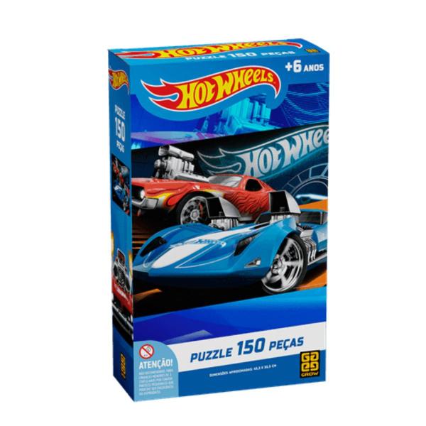 Imagem de Quebra Cabeça Hot Wheels 150 Peças Grow 04170