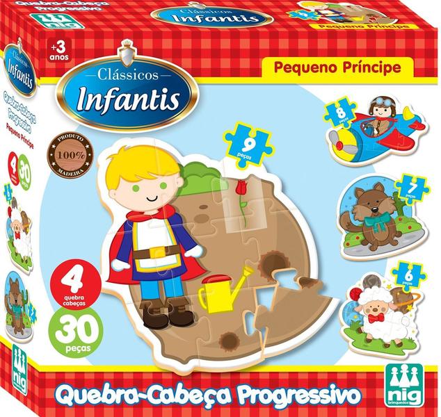 Imagem de Quebra Cabeça Infantil Progressivo Pequeno Príncipe - Nig Brinquedos