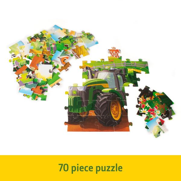 Imagem de Quebra-cabeça John Deere Farm Kids 70 peças para crianças de 4 anos ou mais