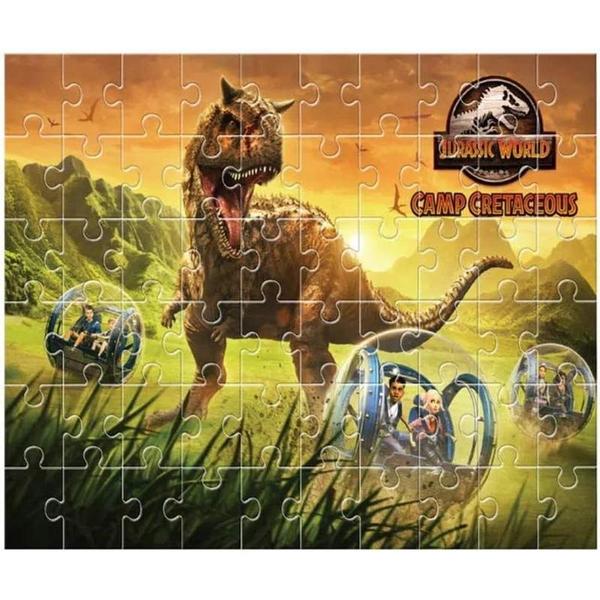 Imagem de Quebra-Cabeça Jurassic World Camp Cretaceous 60 Peças Mimo Play