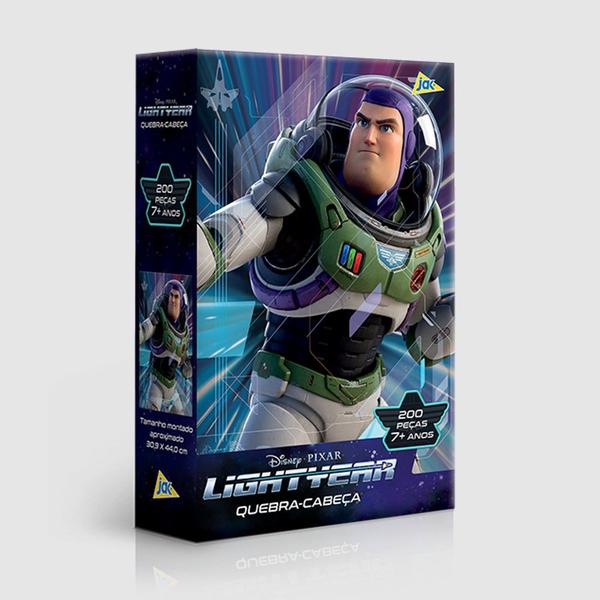 Imagem de Quebra cabeça  lightyear 200 peças 6 anos +