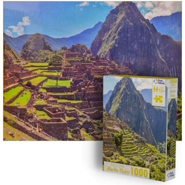 Imagem de Quebra-cabeça Machu Picchu Uma Das Maravilha Do Mundo 1000pç