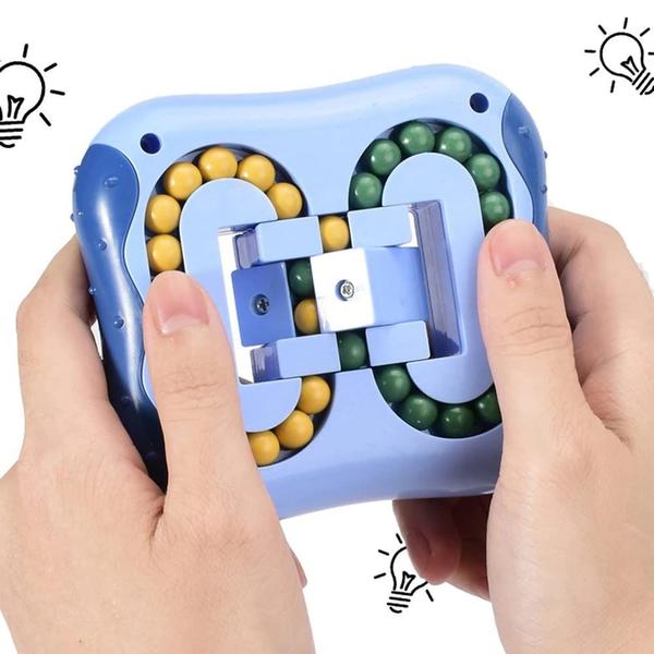 Imagem de Quebra-cabeça Magic Bean Rotating Cube JHBEMAXS para crianças/adultos