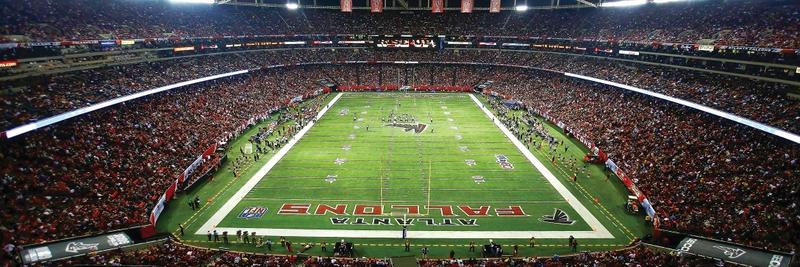 Imagem de Quebra-cabeça MasterPieces NFL Atlanta Falcons Stadium 1000 unidades