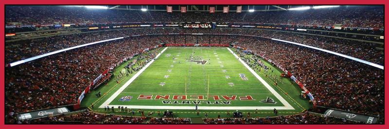 Imagem de Quebra-cabeça MasterPieces NFL Atlanta Falcons Stadium 1000 unidades