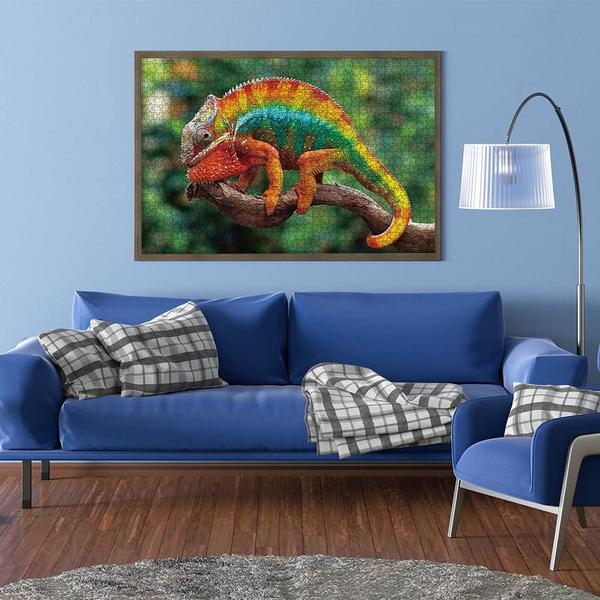 Imagem de Quebra-cabeça MaxRenard 1000 peças Animal Chameleon Panther