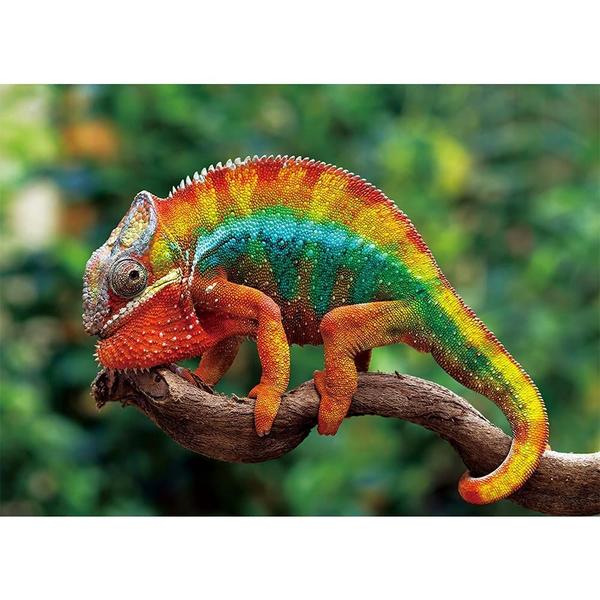 Imagem de Quebra-cabeça MaxRenard 1000 peças Animal Chameleon Panther