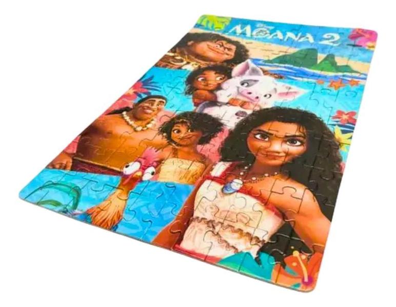 Imagem de Quebra Cabeça Moana 2 Disney 100 Peças Toyster