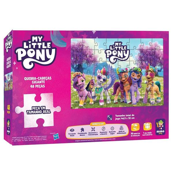 Imagem de Quebra-cabeça My Little Pony 48 Peças Festa Das Amigas