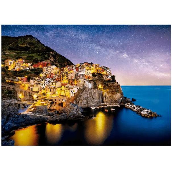 Imagem de Quebra Cabeça Noite Em Cinque Terre 1000 Peças Grow