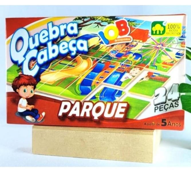 Imagem de Quebra Cabeca Parque IOB Brinquedo Infantil Recreativo