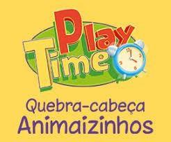 Imagem de Quebra Cabeça Pedagogico Animaizinhos Play Time Cotiplas
