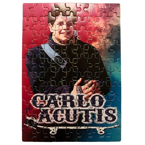 Imagem de Quebra-cabeça Personalizado 90 peças Carlo Acutis