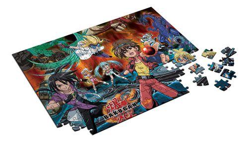 Imagem de Quebra-cabeça Personalizado Bakugan 60 Peças