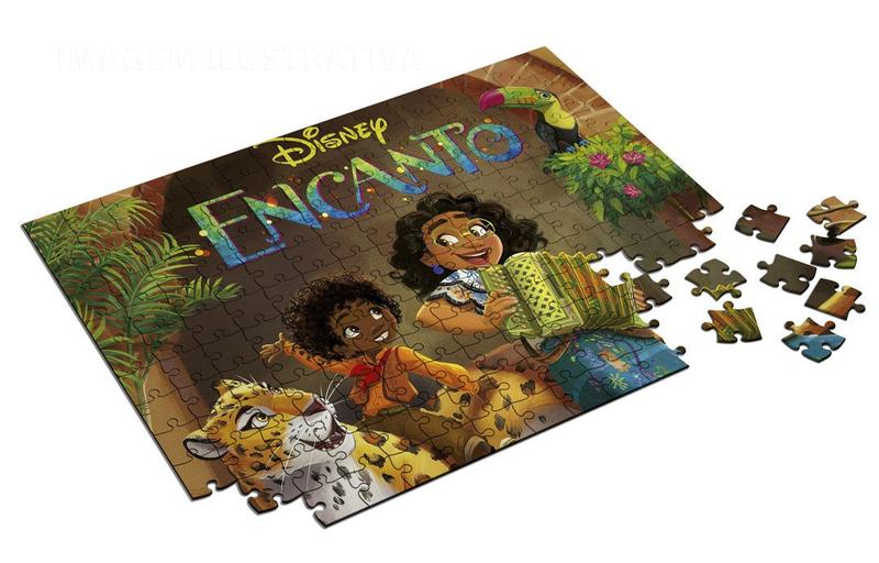 Imagem de Quebra-cabeça Personalizado Disney Encanto 001 120 Peças