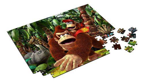 Imagem de Quebra-cabeça Personalizado Donkey Kong 48 Peças